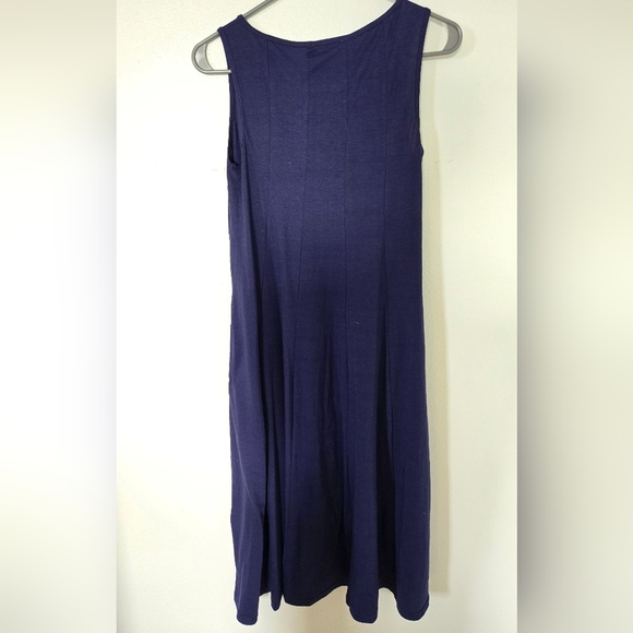 NWT HoTouch Navy Knit Dress Size Small - Picture 2 of 6